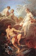 Francois Boucher Venus Asking Vulcan for Arms for Aeneas France oil painting artist